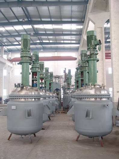 反應釜攪拌專用立式擺線針輪減速機帶機架（附圖）